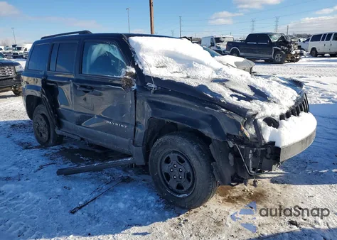 2016 Jeep Patriot Sport from USA, damaged, VIN 1C4NJRBB4GD673348